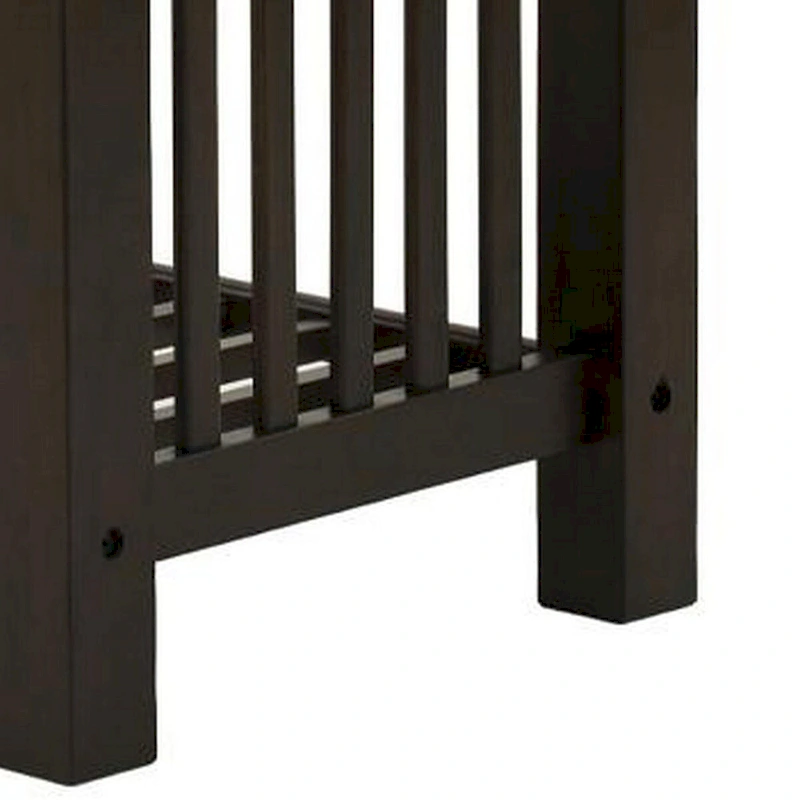 Moen 21 Inch Side End Table, White Faux Marble, Bottom Shelf, Black Wood