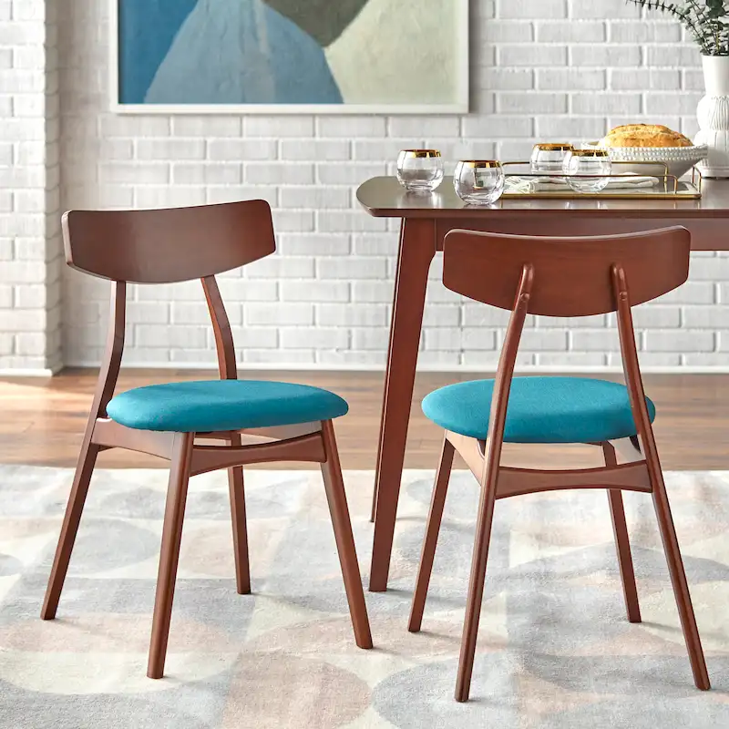 Simple Living Solid Beechwood Cadiz Dining Chairs (Set of 2)