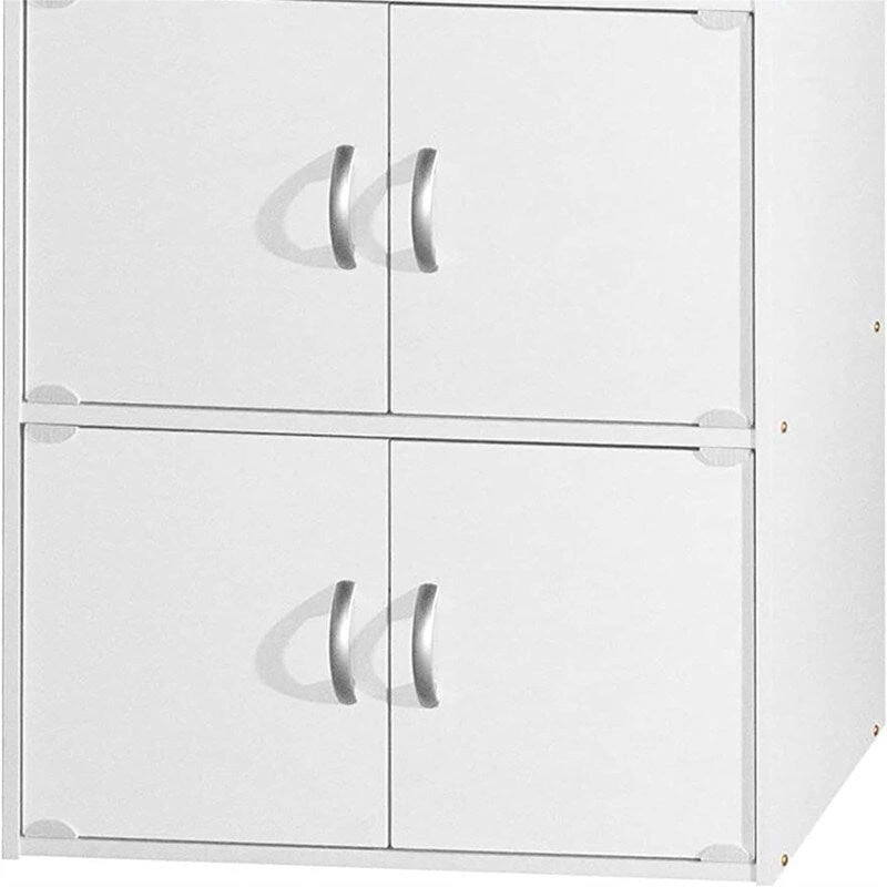 3-Shelf Bookcase Cabinet