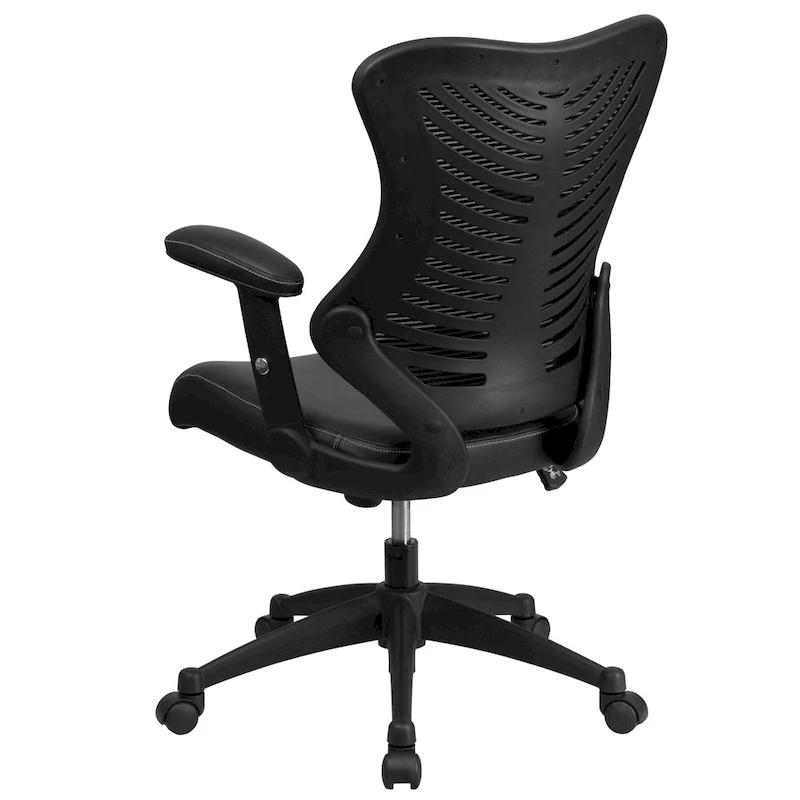 High Back Designer Executive Swivel Ergonomic Office Chair with Adjustable Arms
