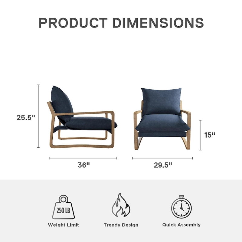 Avenue Greene Janae Sling Accent Chair