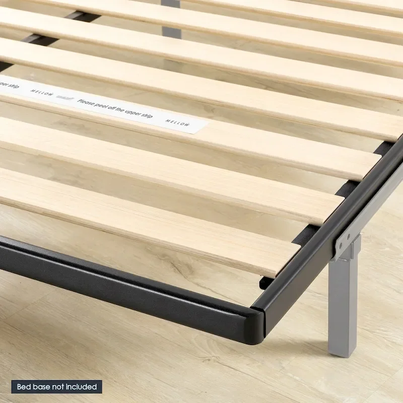 1.6 Inch Metal Bunkie Board with Wood Slats