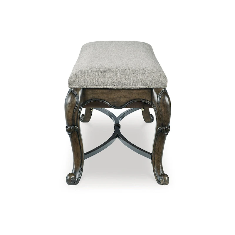 Signature Design by Ashley Maylee Dark Brown 63 Dining Bench - 63.25W x 17.5D x 20.25H