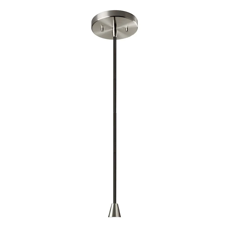 Justice Design Group Ceramic Discus Pendant - Gloss Grey