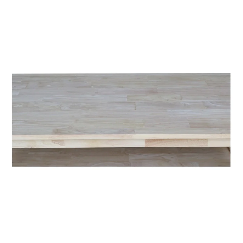 Solid Hardwood Coffee Table - Unfinished, White, Washed Gray Taupe, Espresso - Multi-Person Use