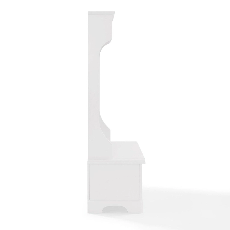 Campbell Classic White Wooden Hall Tree