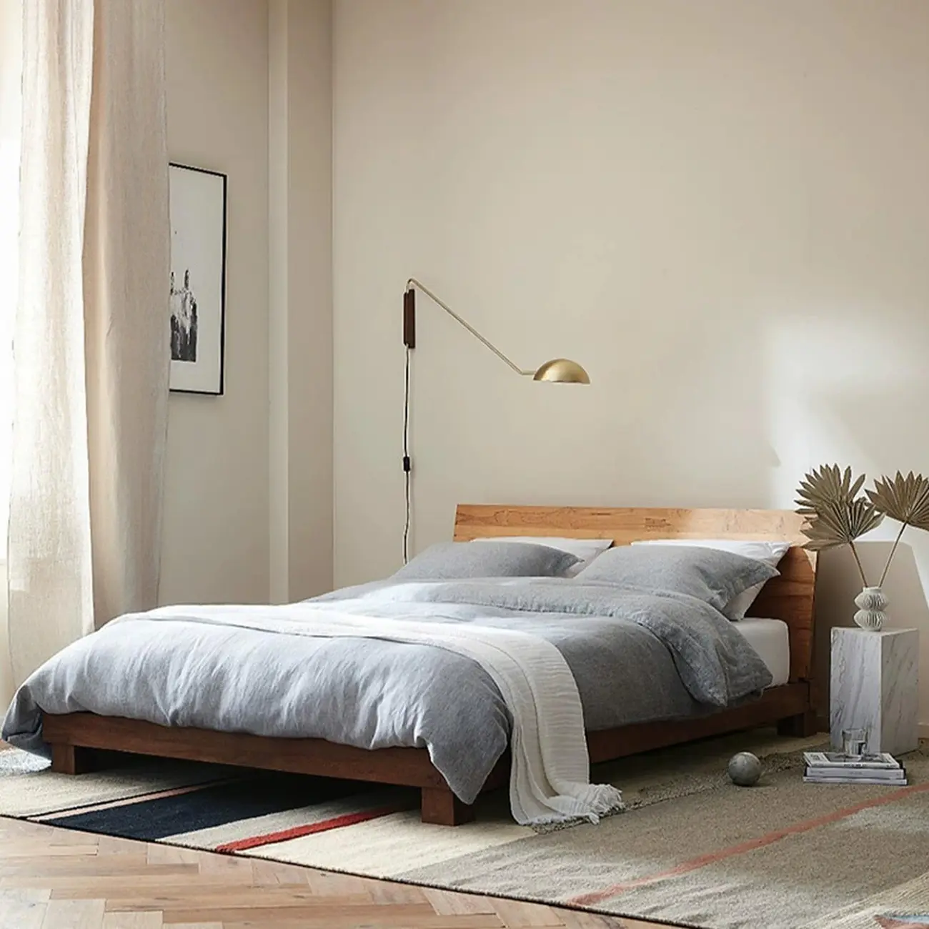 Modern Adjustable Iron Wall Mount Lamp with Dome Shade