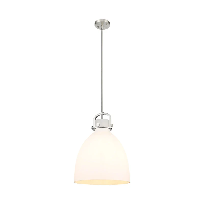 Innovations Lighting Newton Bell - 1 Light 14  Stem Hung Pendant