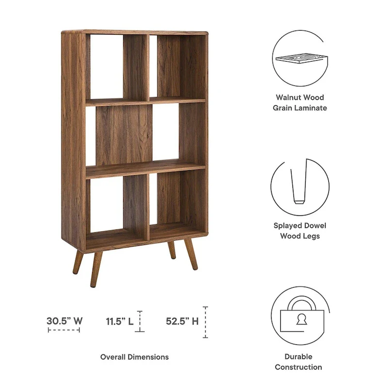 Transmit 31 Wood Bookcase
