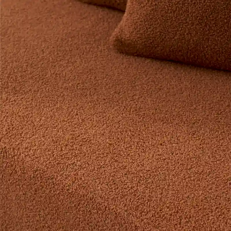 105.51 Modern L-Shape 5 Seater Modular Sectional Sofa Couch with Chaise Lounge, in Soft Lambswool Sherpa Fabric