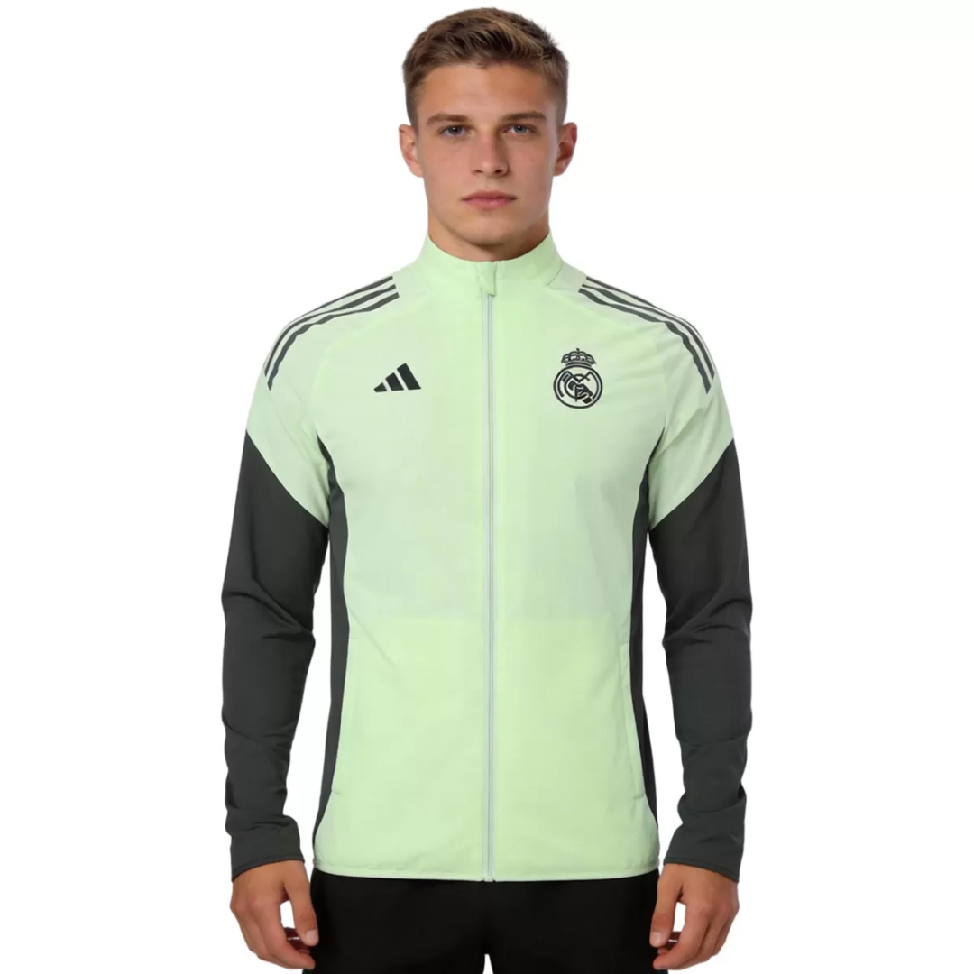 Real Madrid Windbreaker Jacket Green 2025/26