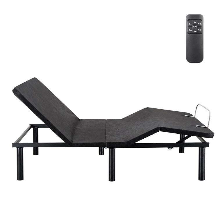Deep Sleep Enabling Serenity Adjustable Bed Frame Full Head & Foot Incline 7 adjustable positions Wireless Remote
