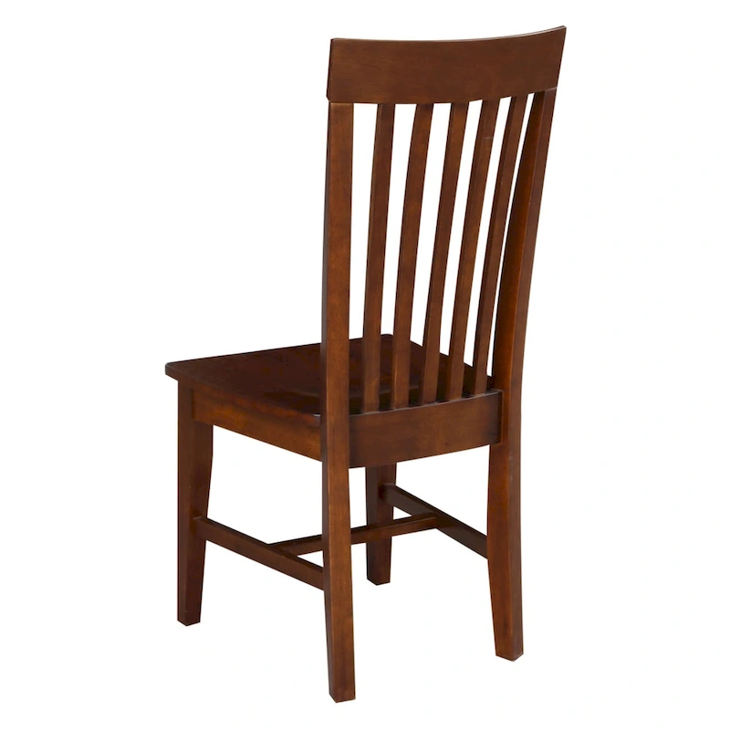 International Concepts Solid Wood Cosmo Tall Mission Chairs, Set of 2