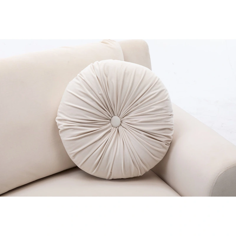 136  Velvet Semicircle couch Modular Curve Sectional Sofa