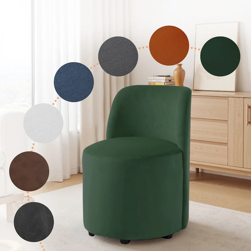 UIXE Luxury Upholstered Dining Chairs Dining Room Kitchen Side Chair