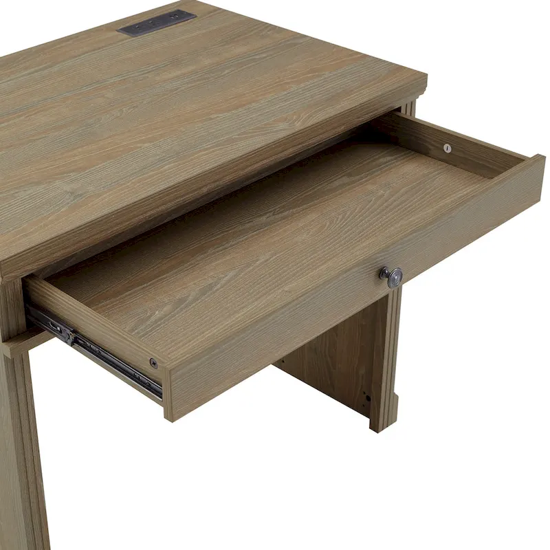 Hinesburg 35 in. Writing Desk with USB Charger by iNSPIRE Q Classic