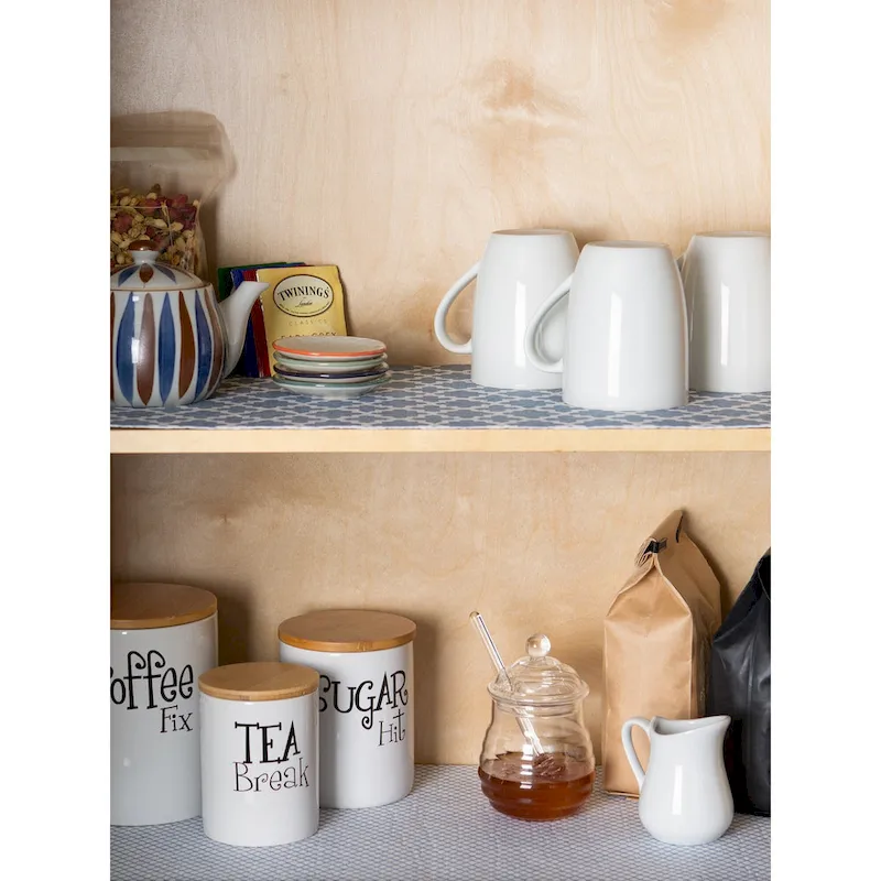 DII Grey Lattice Shelf Liner (Set of 2)