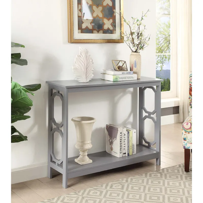 Convenience Concepts Omega Console Table with Shelf
