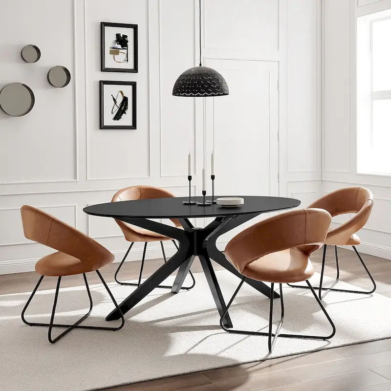 Traverse 63 Oval Dining Table