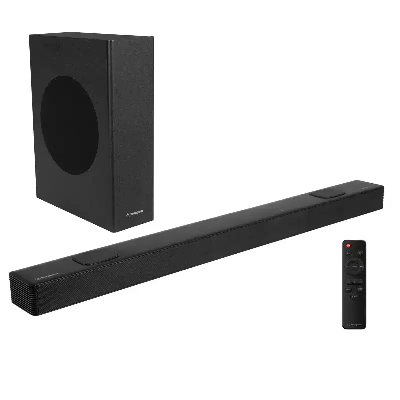 Westinghouse 5.1.2 Channel Soundbar with Sub: Dolby Atmos, Bluetooth, HDMI, Wall Mountable