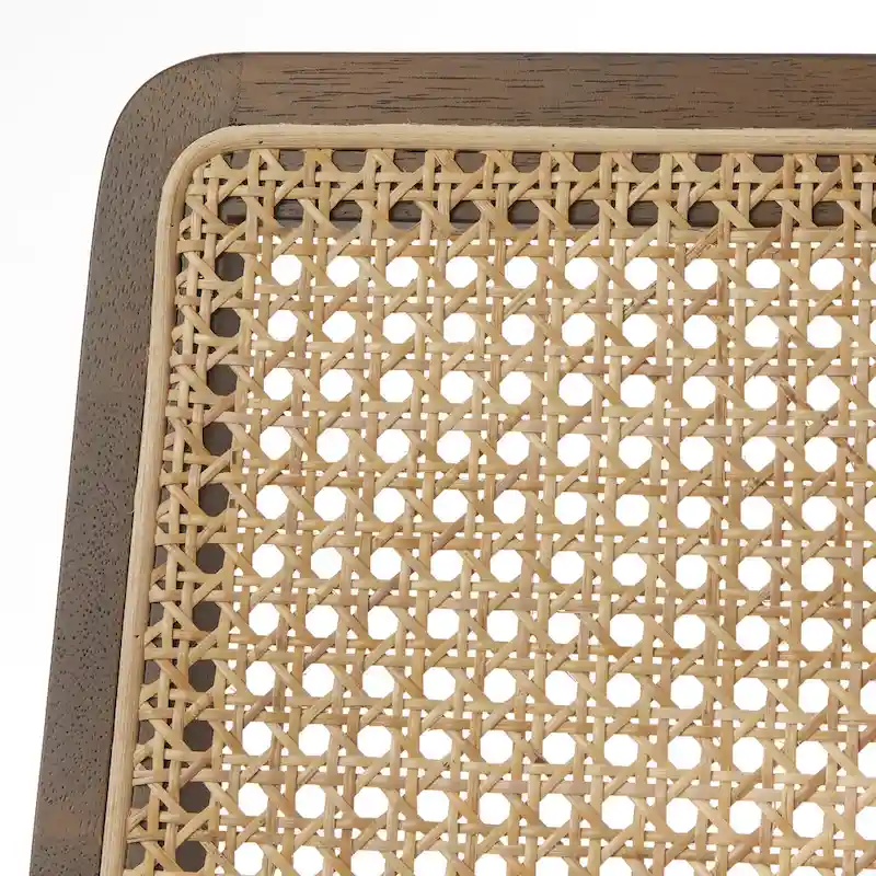 Simple Living Newington Solid Wood Cane Dining Chairs (Set of 2)