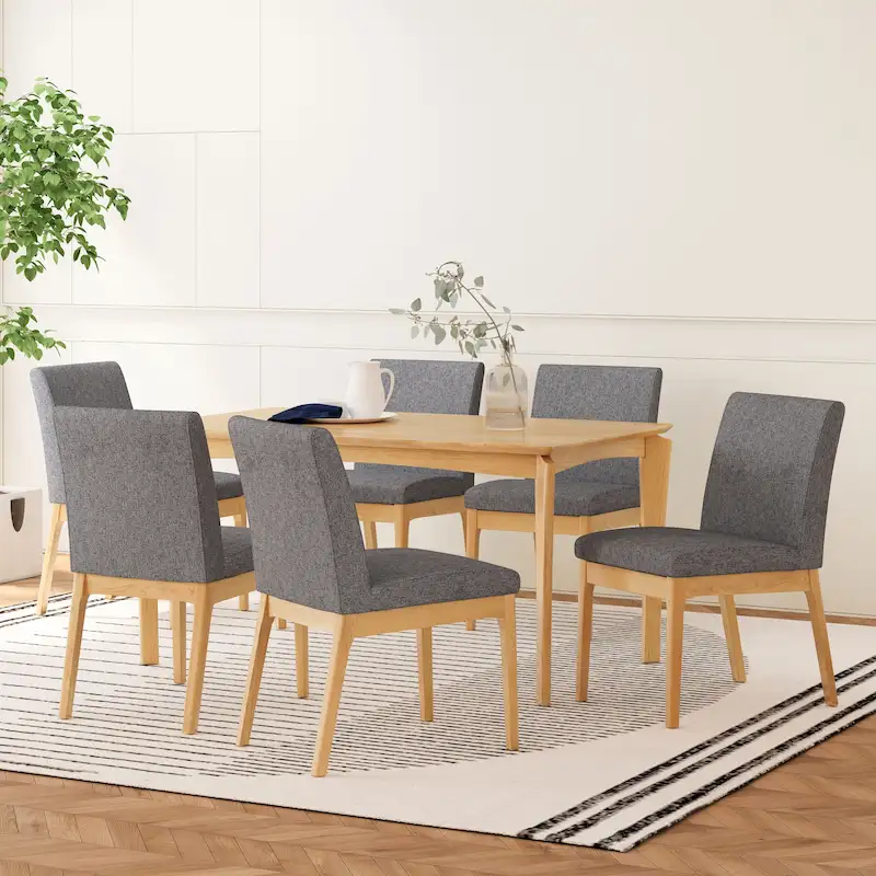 Atherton Wood 7 Piece Dining Set