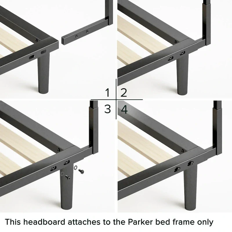 Priage by ZINUS Upholstered Cushion Headboard