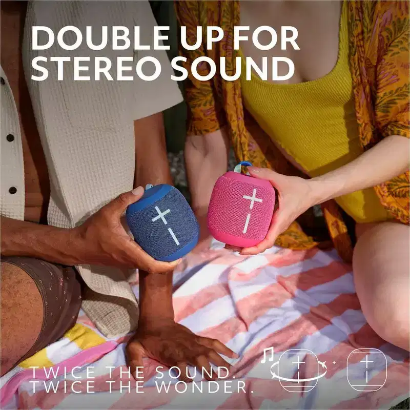 Ultimate Ears WONDERBOOM 4 Portable Waterproof Bluetooth Speaker With Big Bass and 360-Degree Sound, Dustproof Floating Speaker With 131ft (40m) Ra...