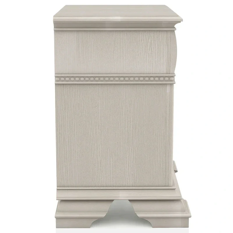 Stroh Traditional Wood 3-piece Poster Bedroom Set with USB by Furniture of America