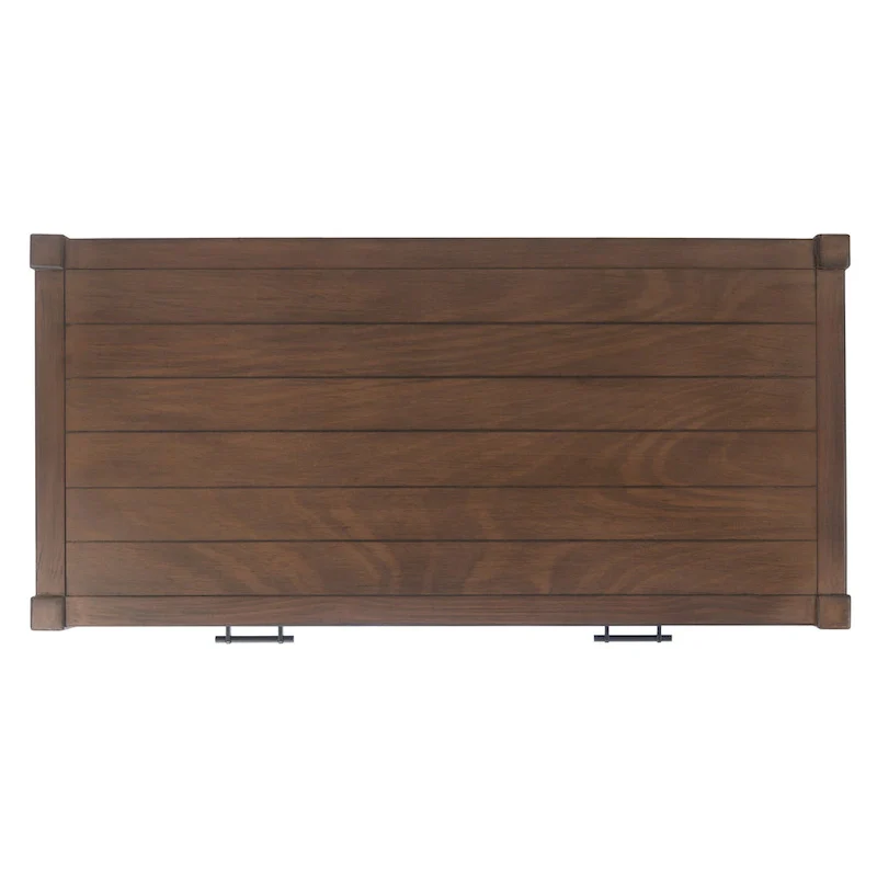 Zennure White Washed Grey Writing Desk