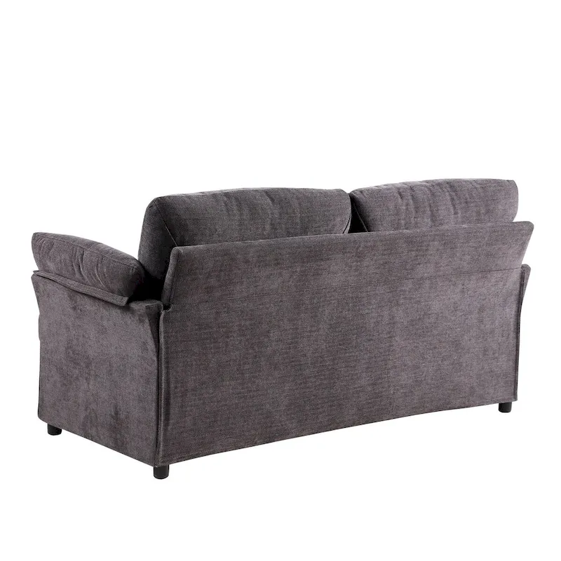Modern Chenille Loveseat Sofa Couch