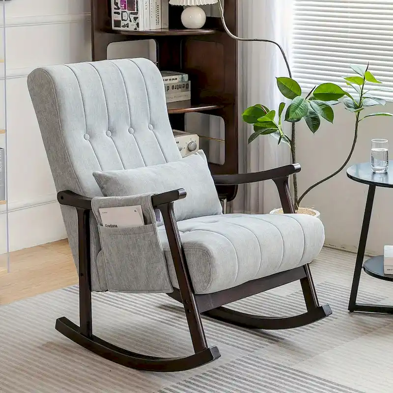 Solid Wood Rocking Chair