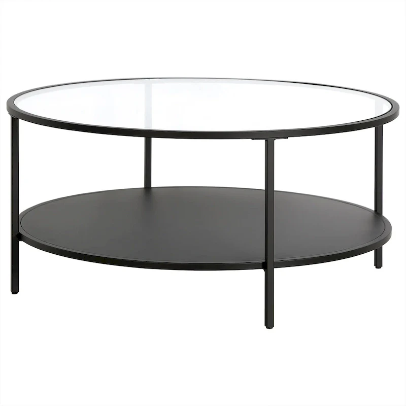 Sivil 36 Wide Round Coffee Table