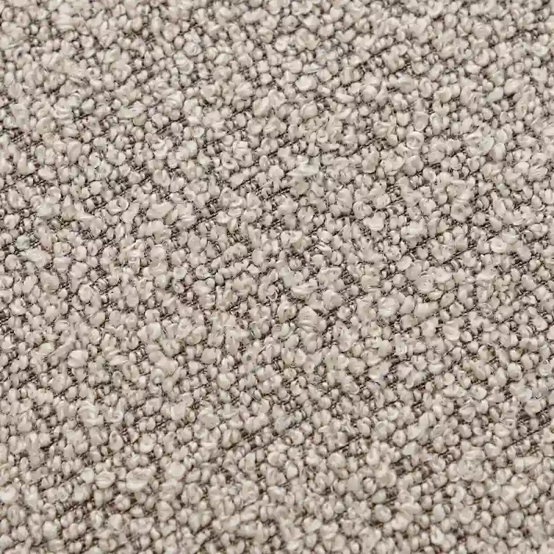 KINWELL 23  Wide Boucle Upholstered Footstool Ottoman Sofa Chair Footrest