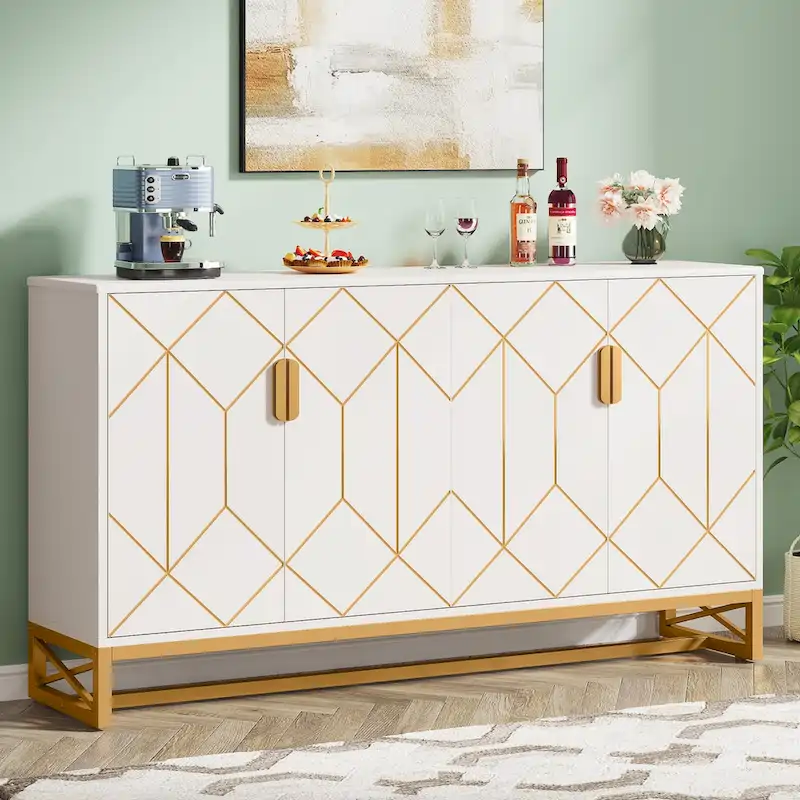 Sideboard Cabinet with Storage Compartments