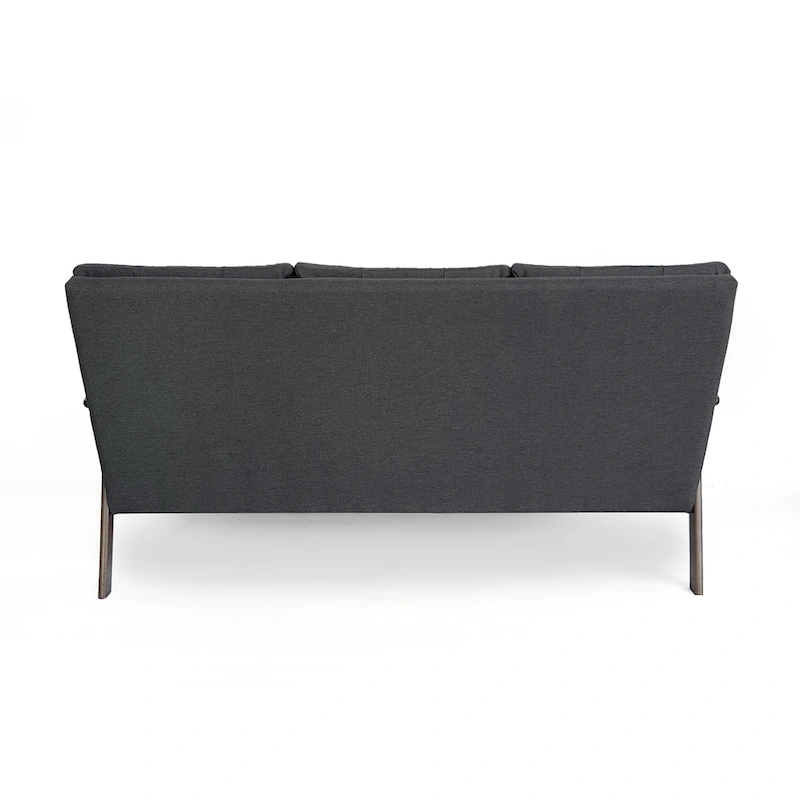 Aries Mid-century 2-piece Fabric Sofa Set by Christopher Knight Home