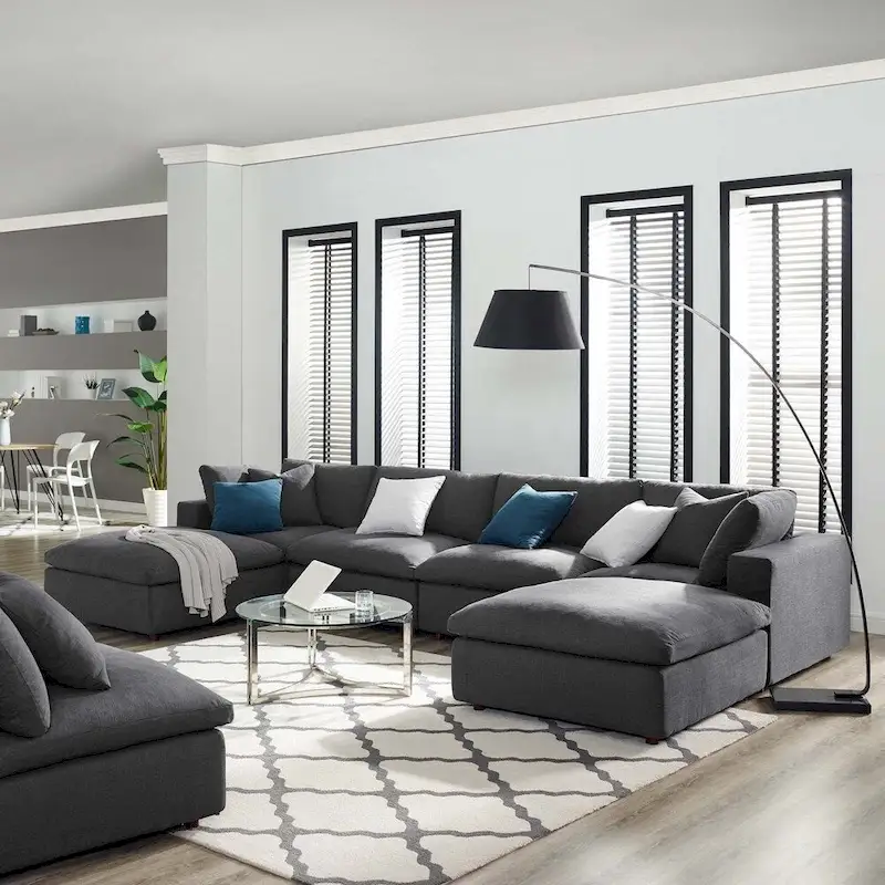 Copper Grove Hrazdan Down-filled 6-piece Sectional Sofa Set