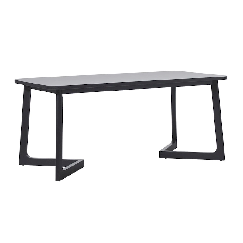 Middlebrook Modern Solid Wood Dining Table with Geometric Legs