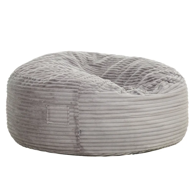 Sealy Kade 6ft Faux Fur Foam Bean Bag