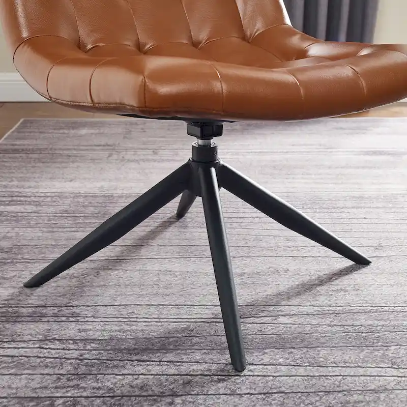 Art Leon Swivel Home Office Accent Chair