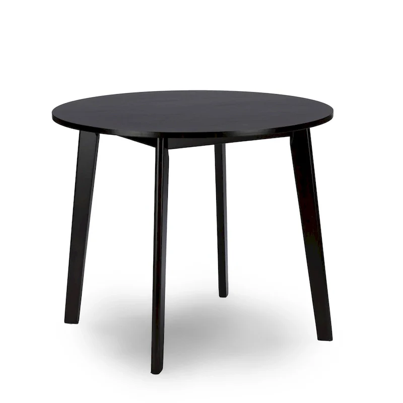 Baxton Studio Montreal Mid-century Solid Wood Dining Table