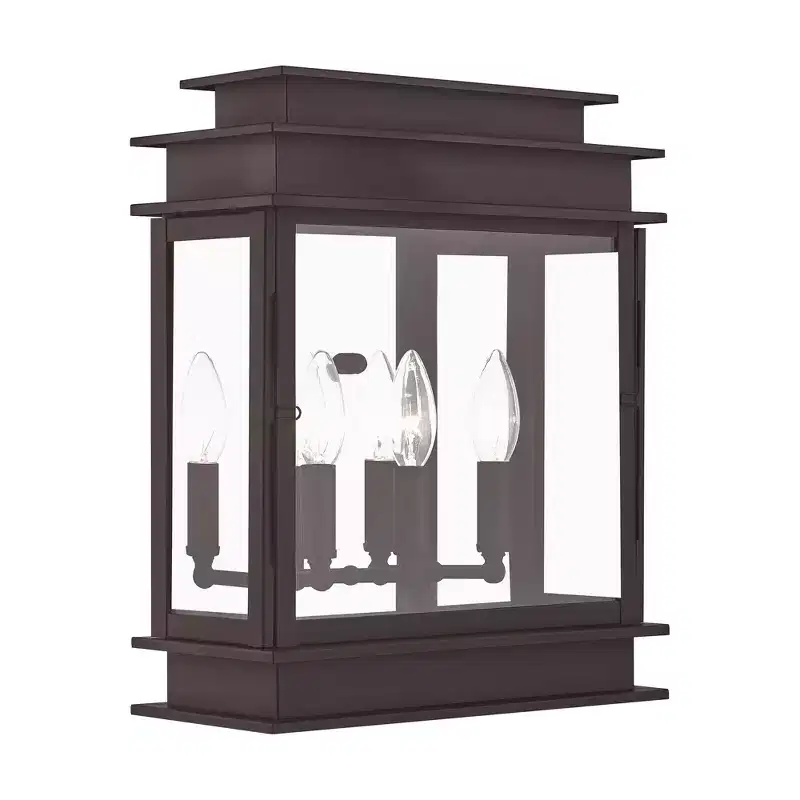 Livex Lighting Princeton 3 - Light Wall Light in Bronze