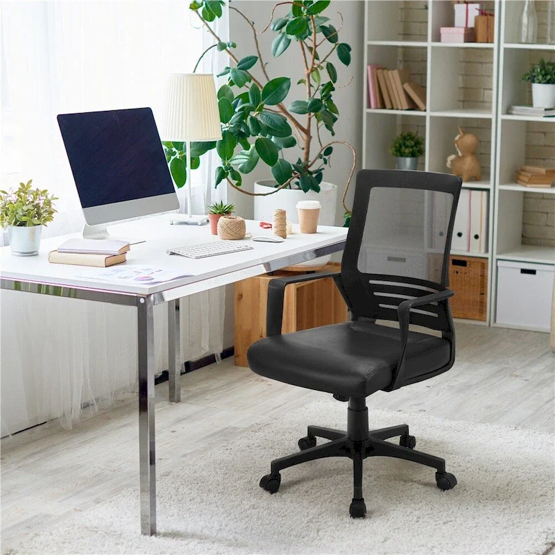 Adjustable Ergonomic Mesh Office Chair with Lumbar Support