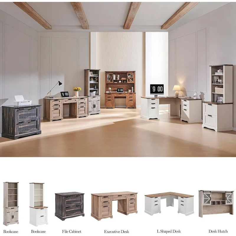 42 Farmhouse Desk Hutch, Only Match Afulyperfllc's Farmhouse Desk