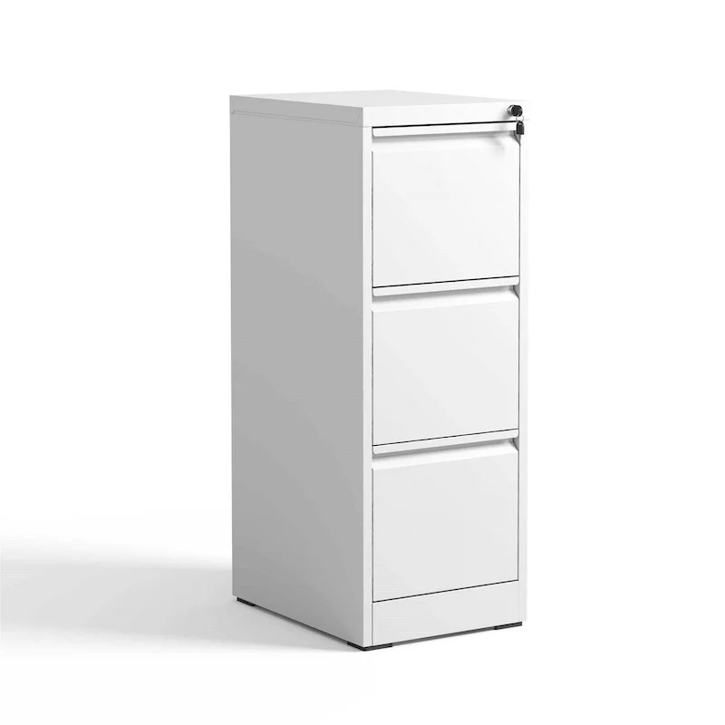 3 Drawer Metal Vertical File Cabinet with Lock