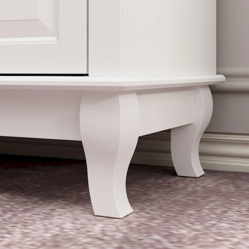 55.1W 9-Drawer Dresser: Spacious and Sleek Design Chest Lacquer