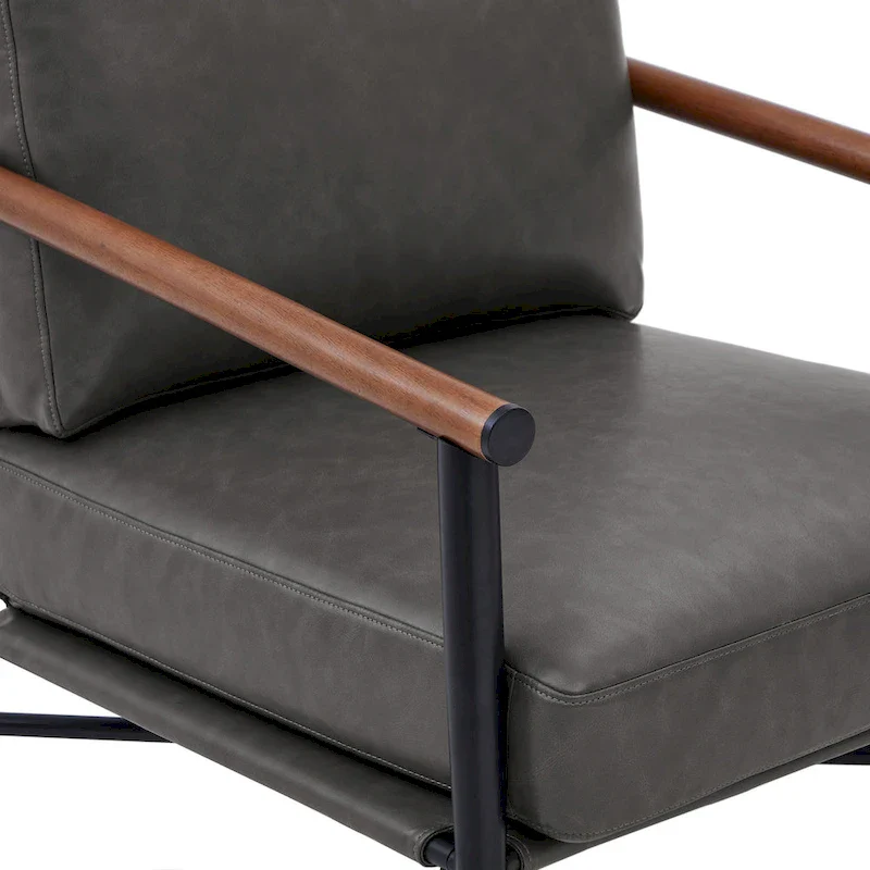 Mid Century Modern Upholstered Accent Chair