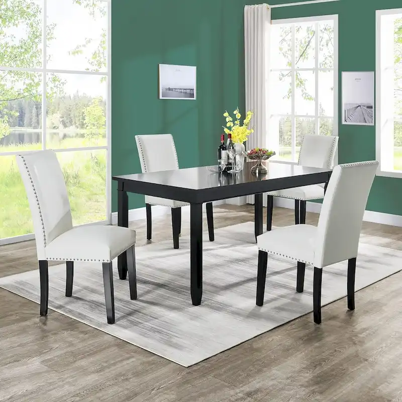 Faux Leather Dining Chair