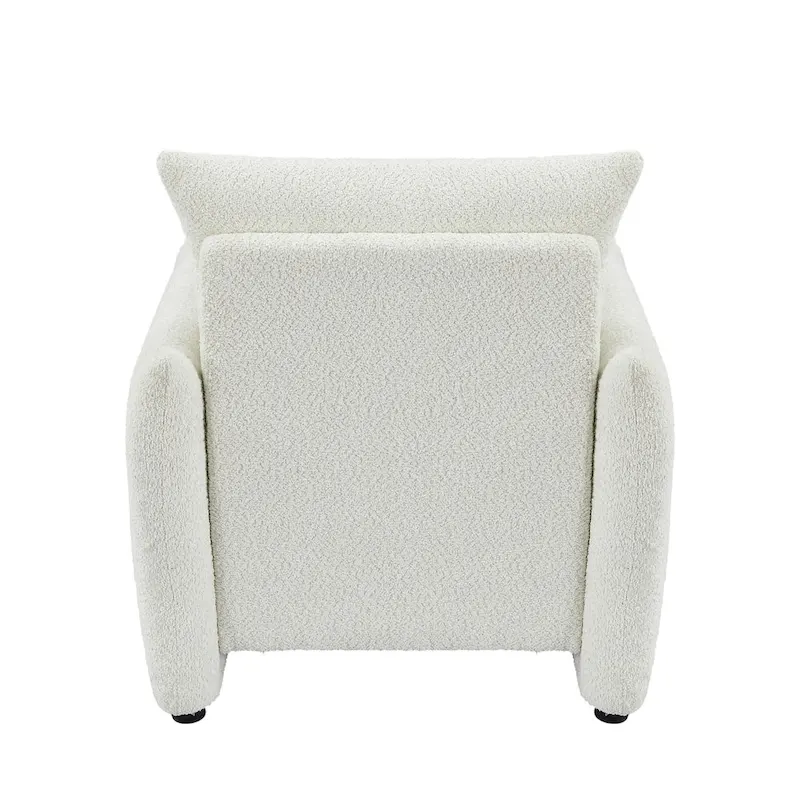 33-inch Modern Low-Profile Armchair with Plush Cushioning