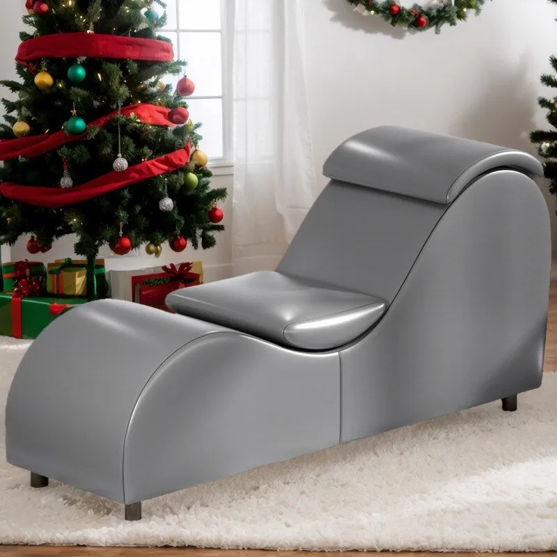 Indoor Yoga Chair,Curved Yoga Chaise Lounge Chair for Adults Stretching Exercising Relaxing